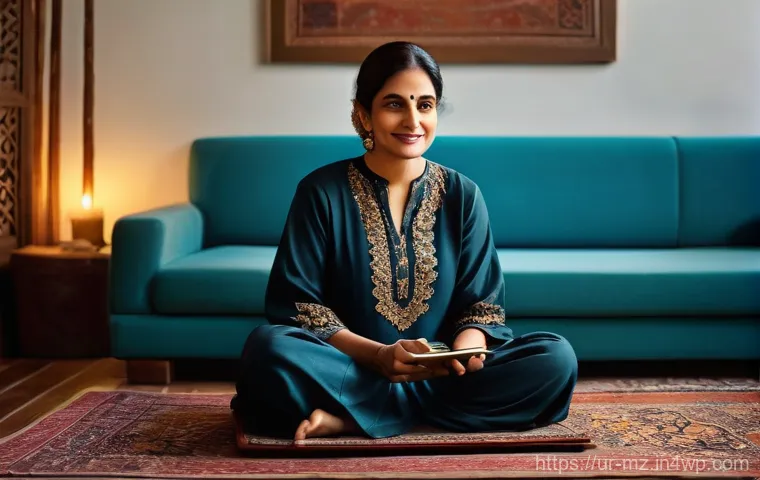 내러티브 건강법의 효과적인 커뮤니케이션 - **Prompt 1: Emotional Resonance of Health Stories**
"A serene and thoughtful Pakistani woman in ...